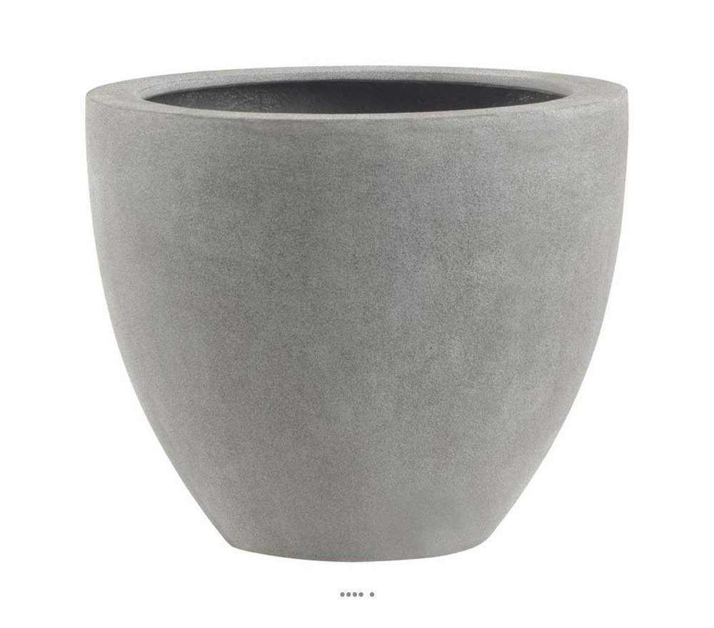 Bac fibres de verre/ composite farn extérieur eggpot d50 xh42cm sable - dimhaut: