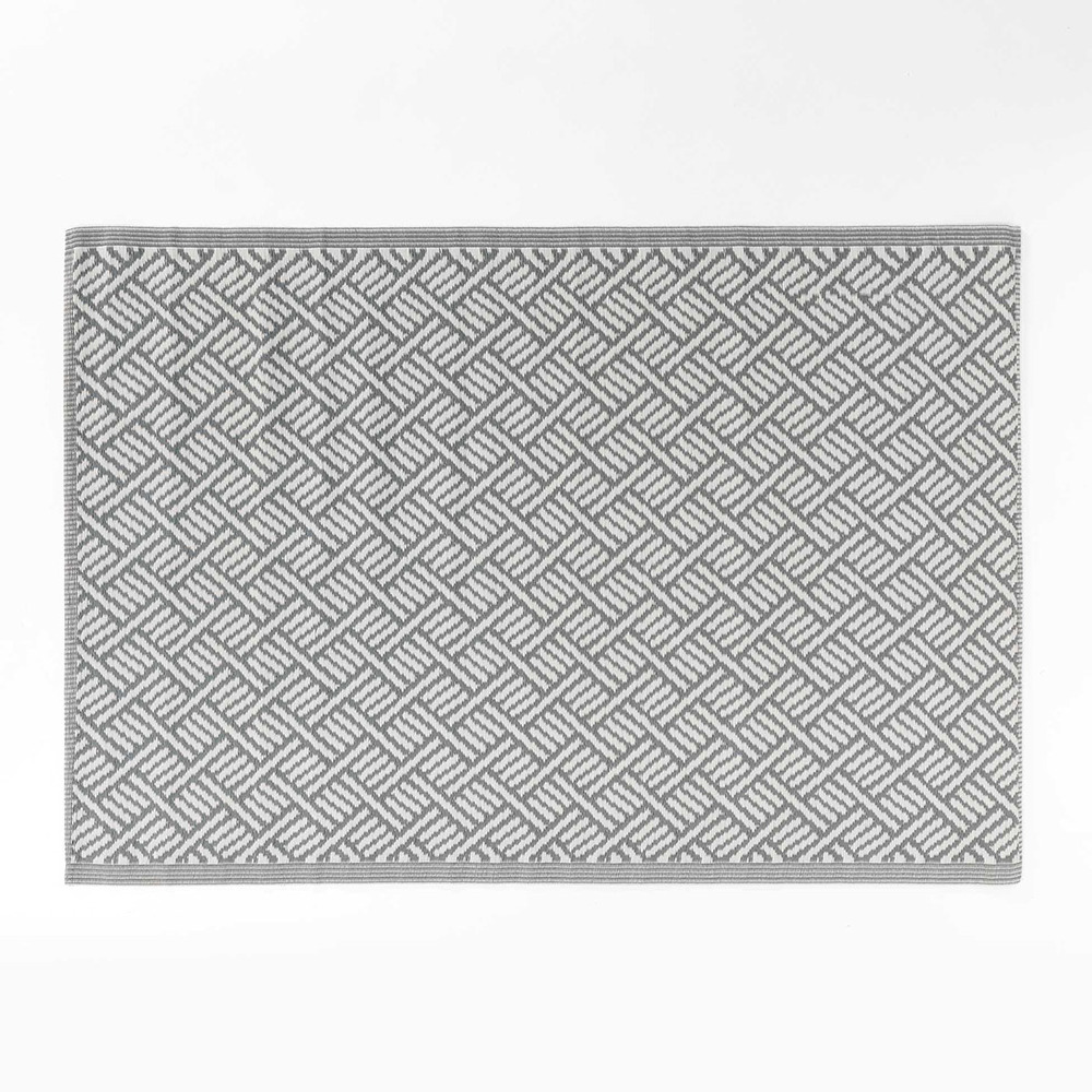 Tapis extérieur 120x180 cm zumba gris