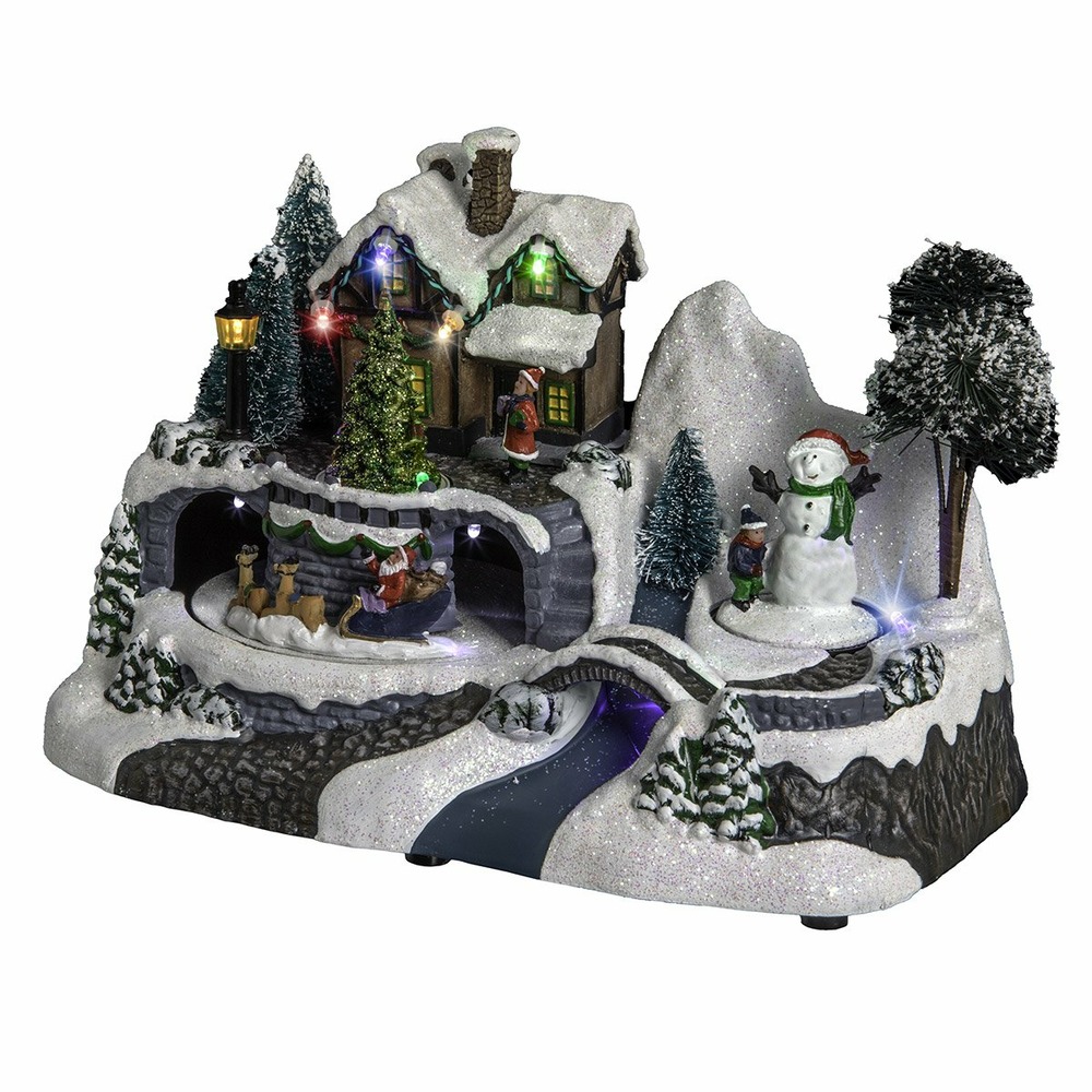 Village de noël le manoir Truffaut