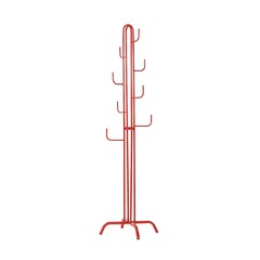 Porte-manteaux cactus rouge h172