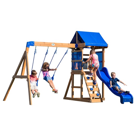 Backyard discovery aurora aire de jeux en bois