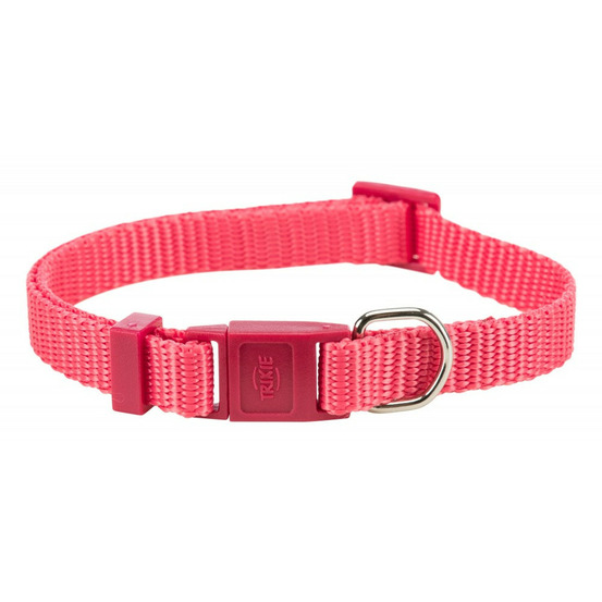 Collier premium pour chat couleur corail