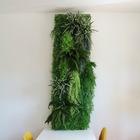 Mur végétal artificiel en kit n 2, h.200cm, vert - narisa