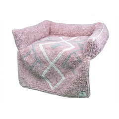 Canapé lit bobo pink pour chats ou petit chiens.