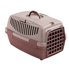 Cage gulliver 1, brun rose, taille : 48 x 32 x 31 cm, transport chien max 6
