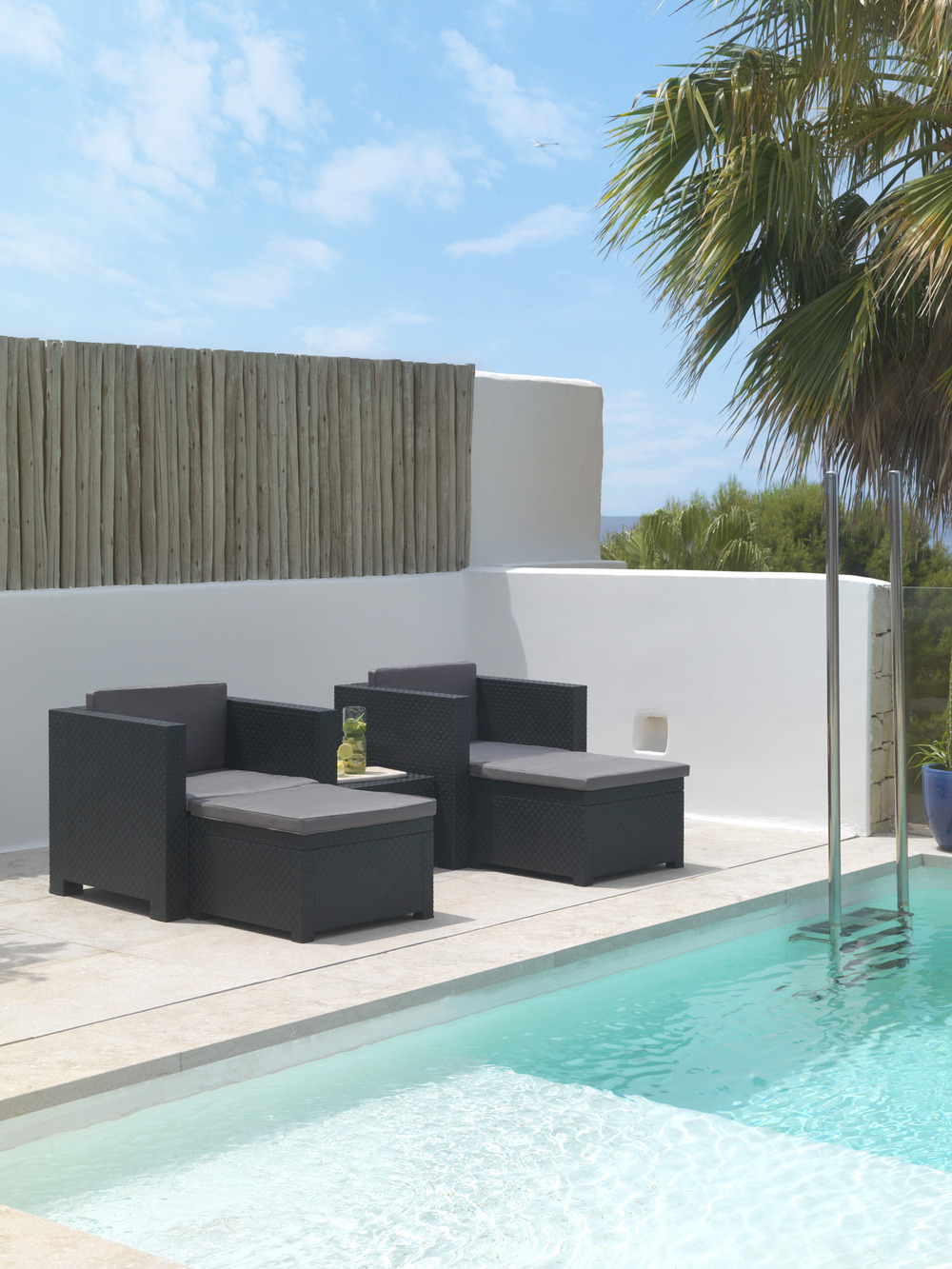 Set sira modulable 2 ou 4 places