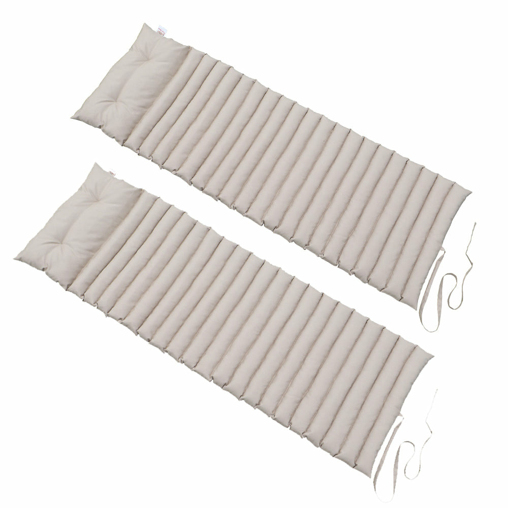 Lot de 2 matelas bain de soleil 180 cm SORâŠ