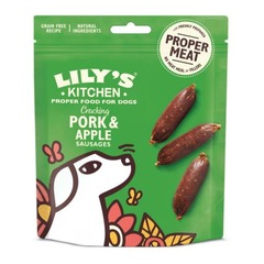 Lily's kitchen saucisses porc et pomme - friandises pour chien - 70.0g