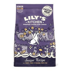 Lily's Kitchen Sans céréales Dinde et truite - Chien senior - 7kg