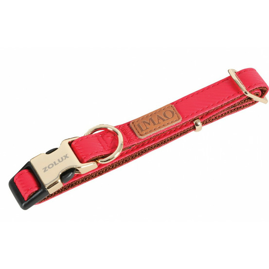 Collier imao mayfair. 25 mm. Réglable. Couleur rouge. Pour chien.