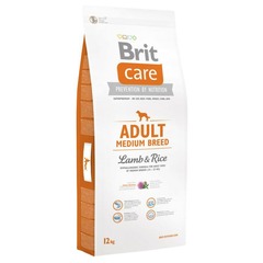 BritCare Adult Medium Breed Agneau et riz -Chien médium - 12.0kg