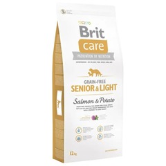 BritCare Senior & Light Grain free Saumon et pomme de terre Senior - 12kg