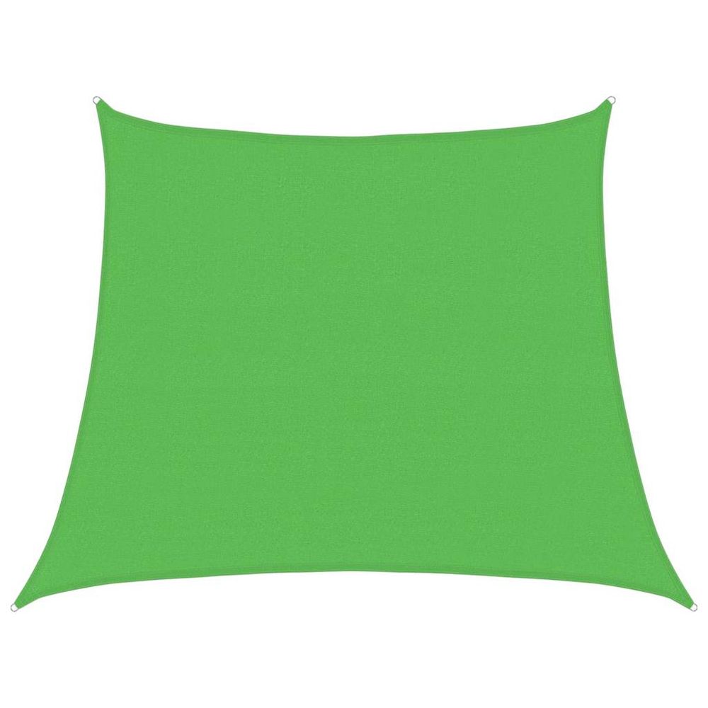 Voile d'ombrage 160 g/m² vert clair 3/4x3 m pehd