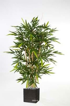 Bambou new artificiel h 180 cm 1216 feuilles cannes moyennes - dimhaut: h 180 cm
