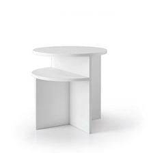 Table basse design avec deux plateaux