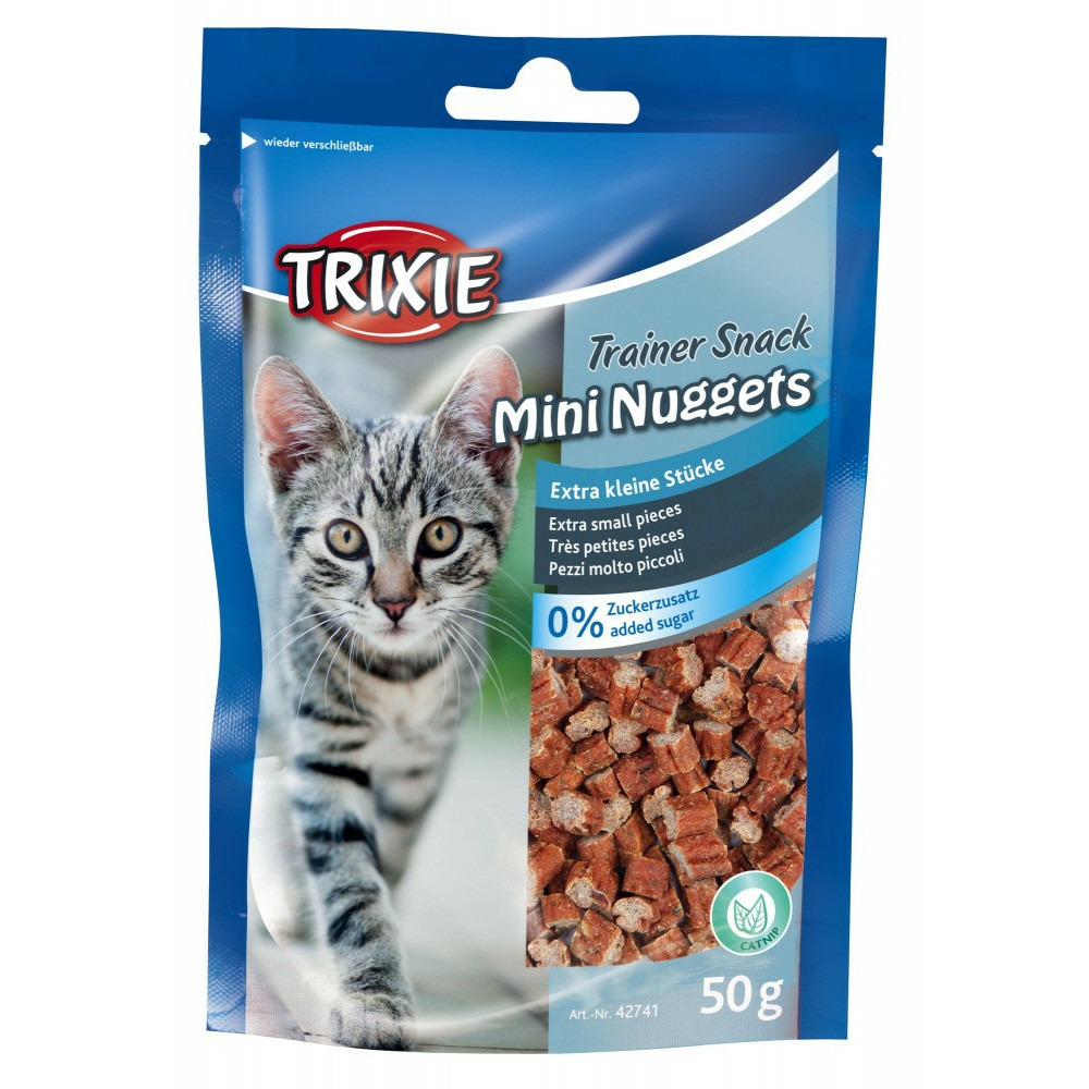 Snack mini nuggets 50 gr pour chat