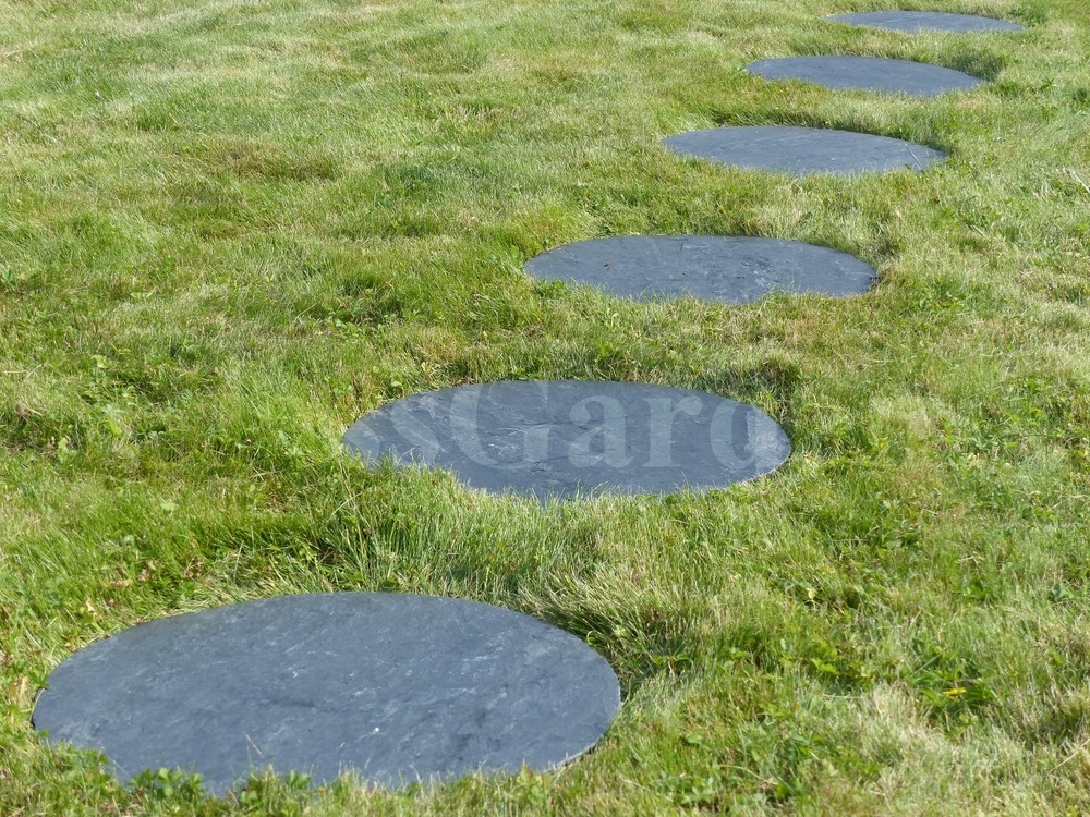 Pas japonais rond 50 cm - pack de 12 pièces