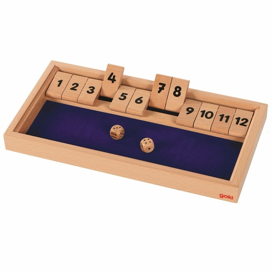 Shut the box - jeu de dés