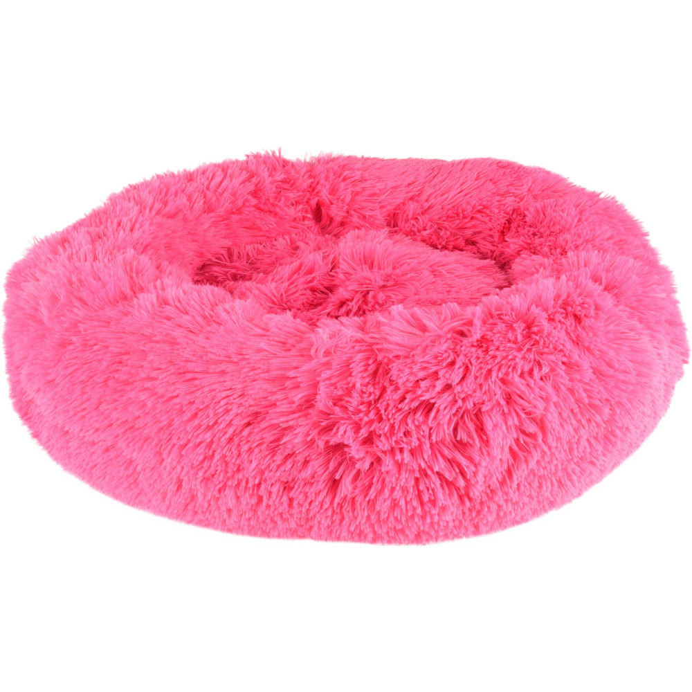 Coussin krems rond anti -stress , couleur rose ø 50 cm. Pour chiens