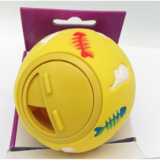 Balle distributrice de friandises tarvos pour chats ø 7.5 cm