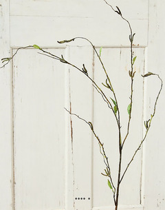 Branche de saule artificiel h 125 cm 9 feuilles