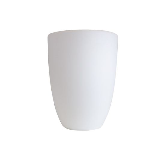 Courbe pot lumineuse blanc chaleureux - m - lampe extérieur et intérieur