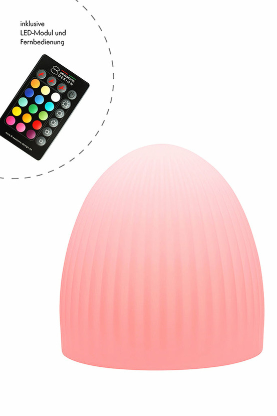 Cage lumineuse blanc (rgb) - lampe extérieur et intérieur rc