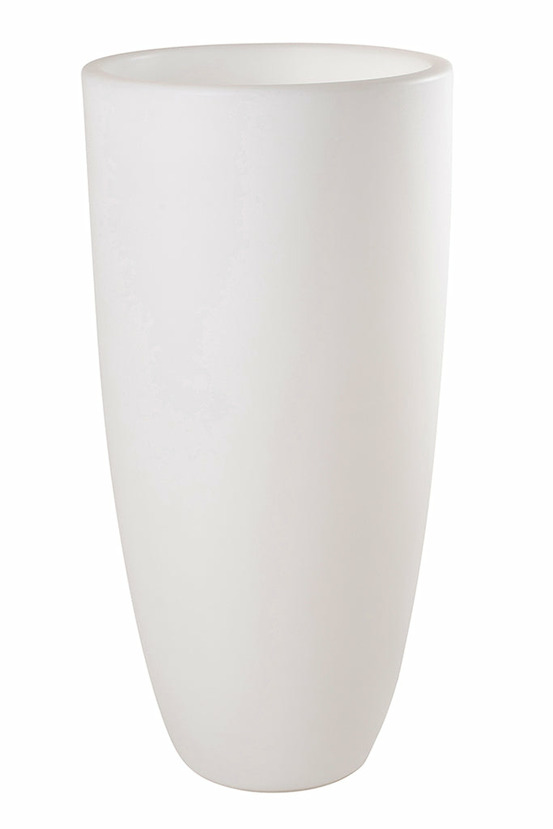 Courbe pot lumineuse blanc chaleureux - xl - lampe extérieur et intérieur