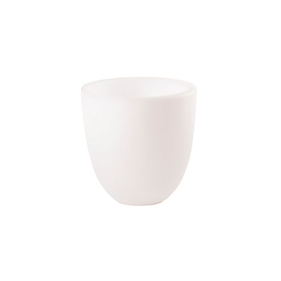 Courbe pot lumineuse blanc chaleureux - s - lampe extérieur et intérieur