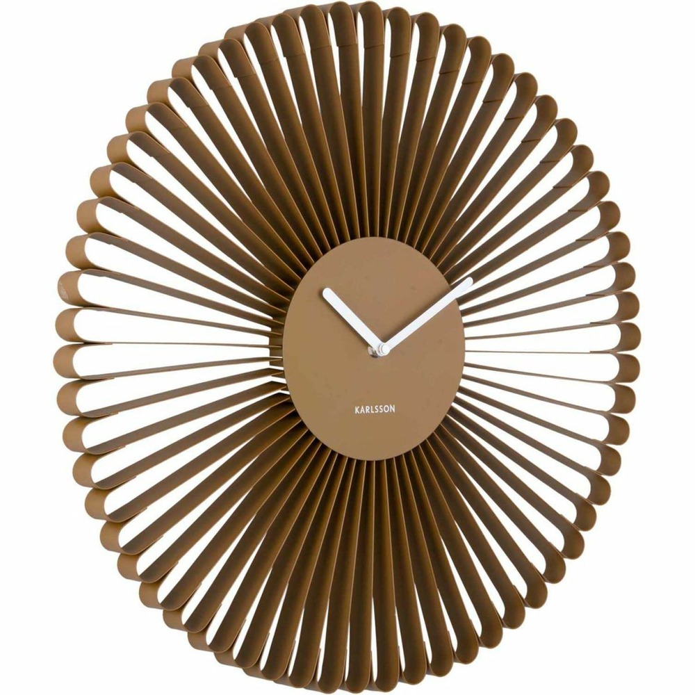 Horloge murale en métal cascara