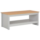 Table basse gris 105 x 47 x 42 cm