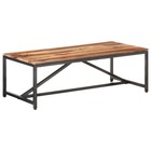 Table basse 120x60x40 cm bois solide