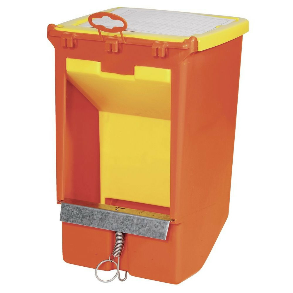 Trémie distributeur nourriture pour rongeur 2.5 litres 18 x 26 cm