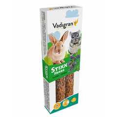 Snack stixx herbes pour lapins et chinchilla - 90 grammes