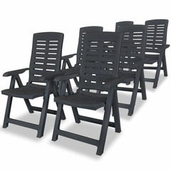 VIDAXL CHAISES INCLINABLE 6-(918696)
