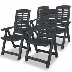 VIDAXL CHAISES INCLINABLE 5-(918695)