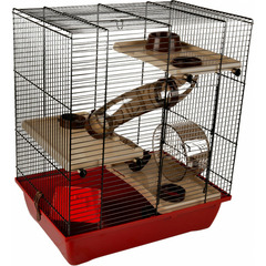 Cage enzo model 3 pour hamster - 41.5 x 28.5 x 48.5 cm