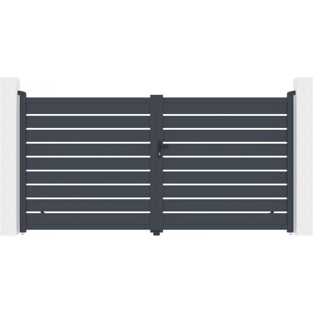 Portail aluminium 