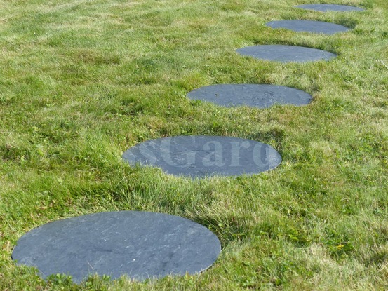 Pas japonais rond 50 cm - pack de 20 pièces