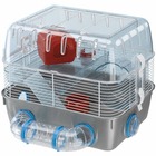 Cage pour hamsters combi 1 fun gris - 40,5 x 29,5 x 32,5 cm