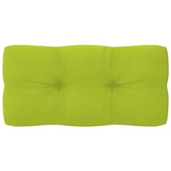Coussin de canapé palette vert vif 80x40x10 cm
