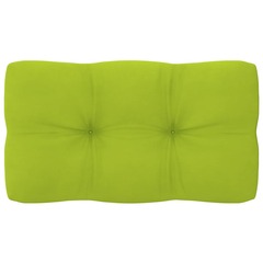 Coussin de canapé palette vert vif 70x40x10 cm