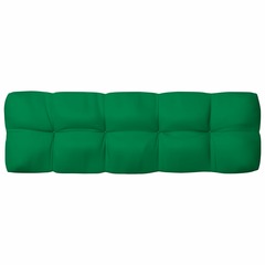 Coussin de canapé palette vert 120x40x10 cm