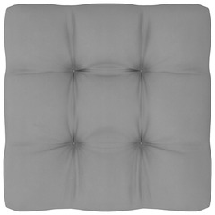 Coussin de canapé palette gris 80x80x10 cm