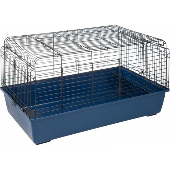 Cage pour lapin 100 x 57 x 54 cm sprinters bleu