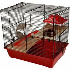 Cage enzo model 2 pour hamster - 41.5 x 28.5 x 38 cm