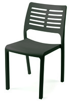 Chaise empilable pour extérieur et intérieur