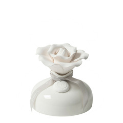 Diffuseur de parfum d'ambiance soliflore rose blanc  - parfum rose élixir