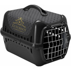 Cage de transport luxurious noir, chat ou petit chien max 5 kg