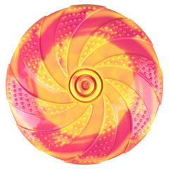 Frisbee zaza jaune et rose, pour chien ø 18 cm